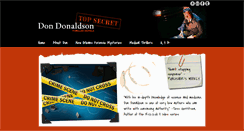 Desktop Screenshot of dondonaldson.com